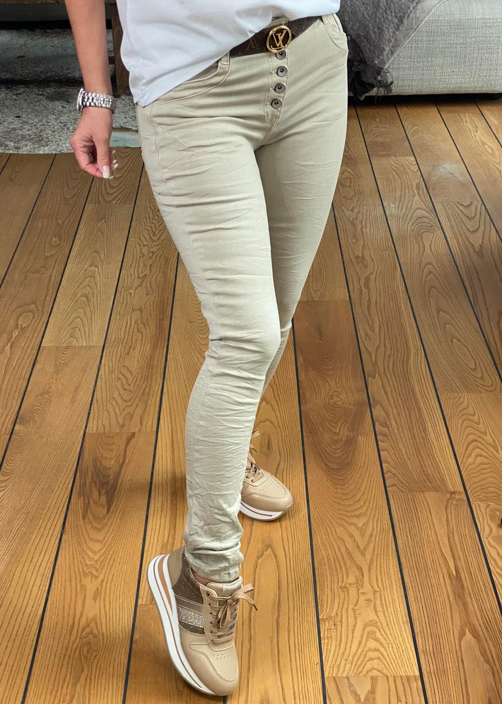 Toxik Jeans L751- Beige - Udsalg - Filuca B